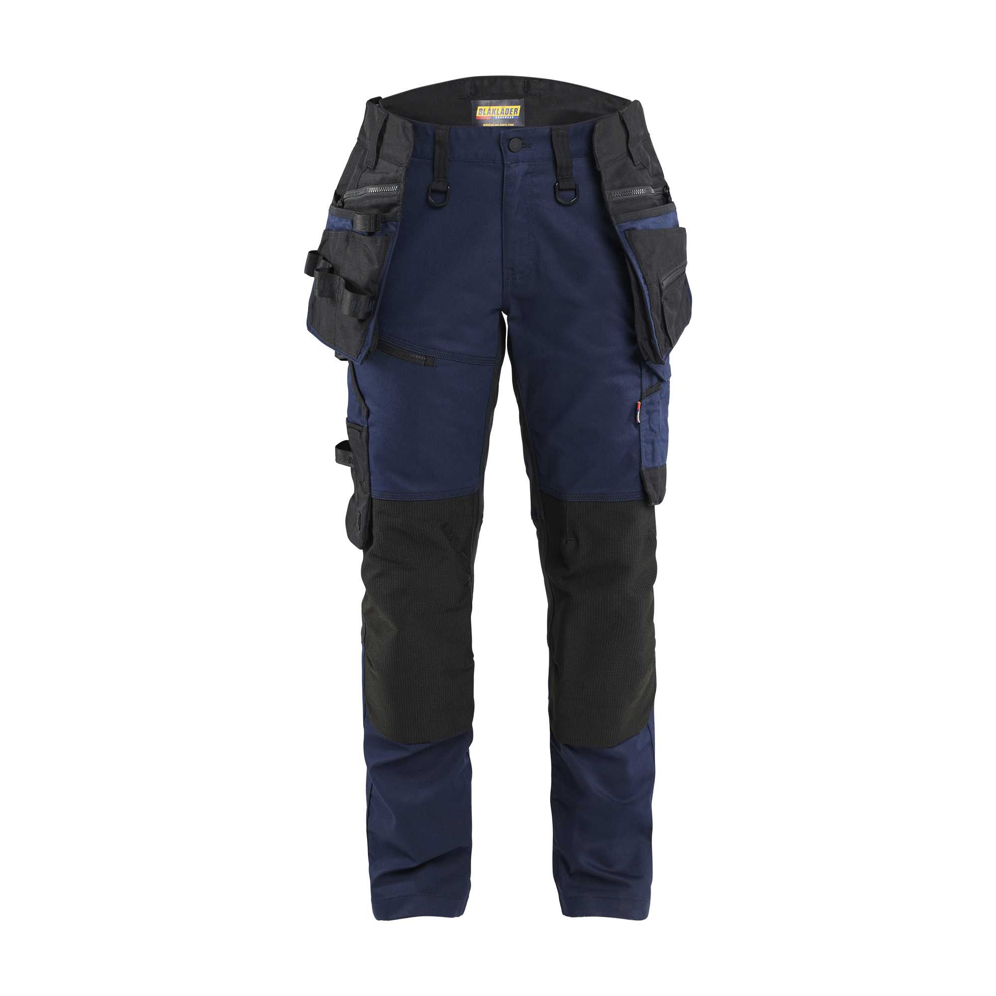 BLAKLADER 71701149 | STRIKER Women's Craftsman Trousers with Stretch Work Trousers Women - Cordura Denim